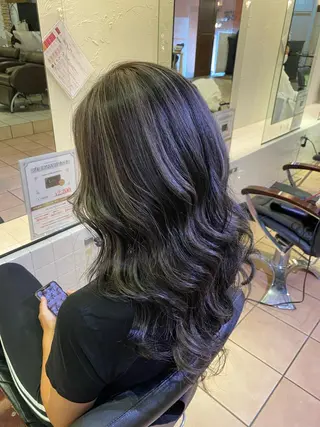 ロング 西岡 あつみ/ 堀江美容室のヘアスタイル