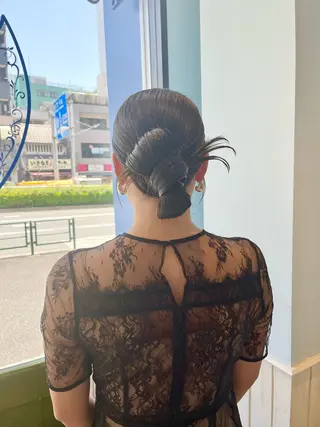 ヘアアレンジ 谷本 萌のヘアスタイル