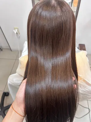 ロング 阪田 真奈未のヘアスタイル