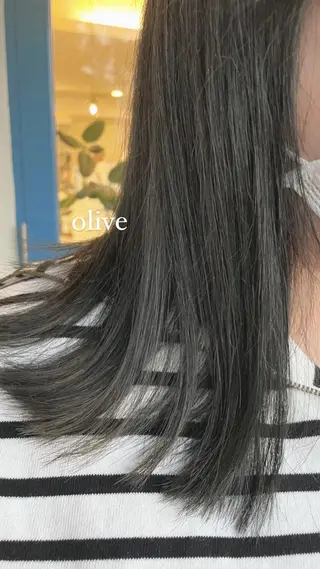 ミディアム カラー Hair muse'e所属・加藤 愛鈴のヘアスタイル