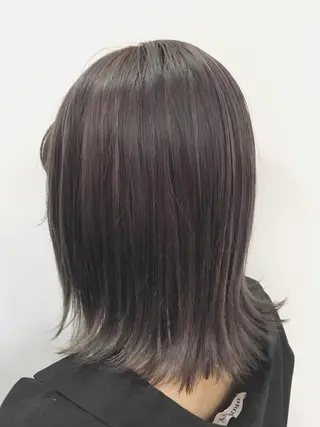 ミディアム hina☺︎ 髪質改善/ストレートのヘアスタイル