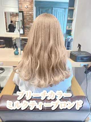 ロング カラー 艶髪カラー 渡辺岳也のヘアスタイル
