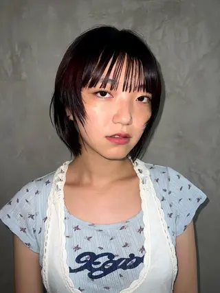 ショート カラー soi conc所属・たかね あゆのヘアスタイル