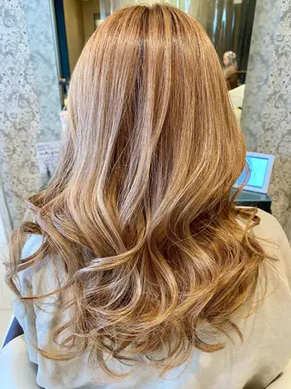 セミロング カラー アース鈴鹿所属・星野 聖也のヘアスタイル