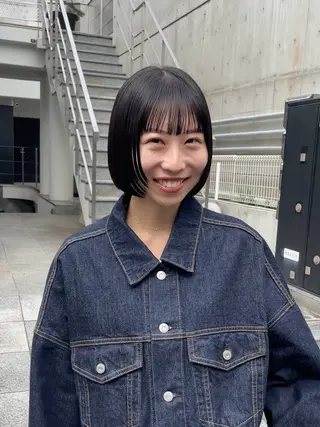 ミディアム カラー Qin shaire salon 原宿所属・🌿パーマ/ボブ/ レイヤー/Mikiのヘアスタイル