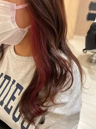 カラー 久永 菫のヘアスタイル