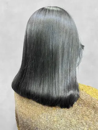 セミロング カラー ハイトーン/韓国風/ 艶髪/吉祥寺のヘアスタイル