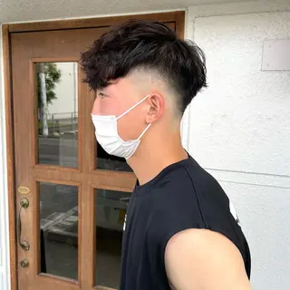 パーマ メンズ 渡邉 聖希のヘアスタイル