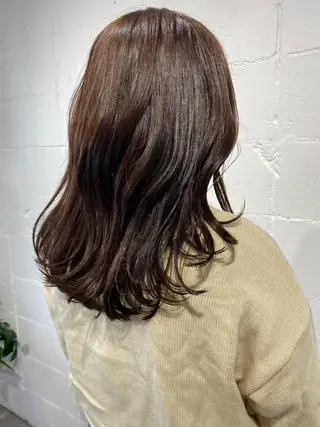 セミロング ショート・ウルフ✂︎ 安住有咲子のヘアスタイル