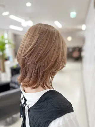 ミディアム カラー YURI ✨のヘアスタイル