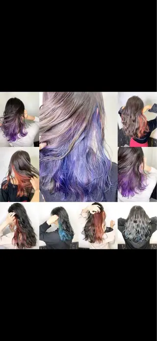 ロング カラー ヘアアレンジ AUBE HAIRazul吉祥寺所属・綺麗な髪質にしたい方 限定🌈清水　祥のヘアスタイル