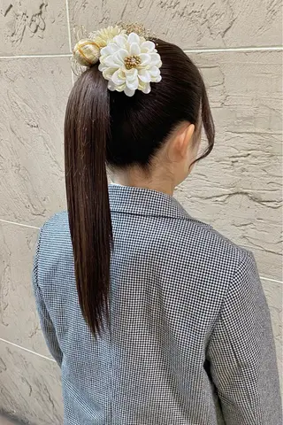 ロング ヘアアレンジ 菊地 紗矢のヘアスタイル