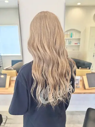 ロング カラー hair&beauty iro所属・複雑履歴修正/メンズ スタイル/そけあゆのヘアスタイル