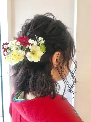 ミディアム ヘアアレンジ Neolive Cava 相模大野店所属・sola: neoliveのヘアスタイル