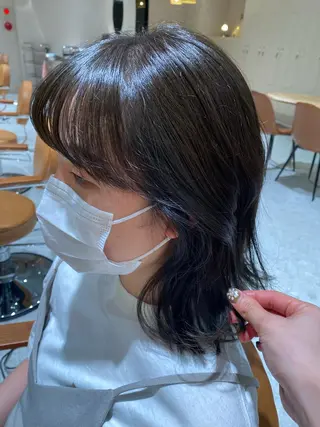 ミディアム カラー Marina /表参道のヘアスタイル