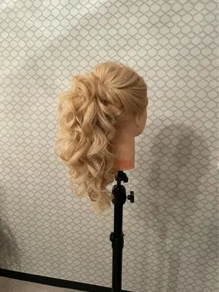 ロング ヘアアレンジ ヘアセット/着付け 専門店☆Alludyのヘアスタイル