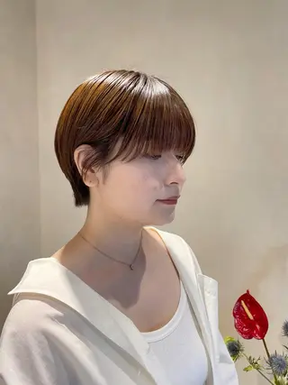 ショート TONE所属・MURANAKA RYOのヘアスタイル