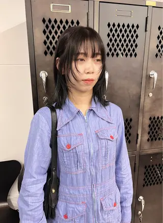 ミディアム カラー 樫原裕二 /柔らかいカラーのヘアスタイル