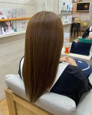 カラー パーマ ヘアアレンジ メンズ キッズ ネイル マツエク・マツパ Saffyハリウッド トリートメント◎のヘアスタイル