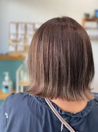 ミディアム カラー Snaly カラー特化ページのヘアスタイル