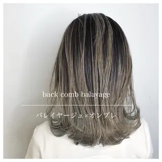 ミディアム カラー ブリーチカラー🌈 石垣翔太のヘアスタイル