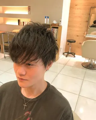 ショート gen所属・坂元 智信のヘアスタイル