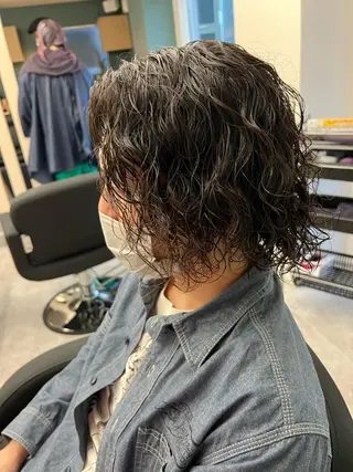 ミディアム メンズ Agu hair onyx所属・松本 康佑のヘアスタイル
