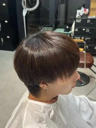 ショート メンズ LUAU 尼崎/ isobeのヘアスタイル