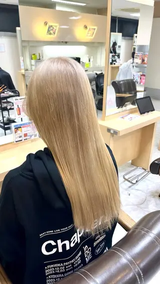 ロング 🍒暖色カラー🌷 こなのマツエク・マツパデザイン