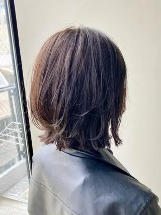 ミディアム ANGELICA 吉川智昭のヘアスタイル