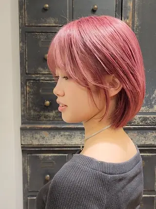 ショート カラー quiora所属・奉書 隆浩のヘアスタイル