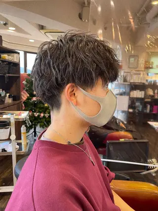 ショート パーマ メンズ メンズスタイル /メンズパーマ/須藤のヘアスタイル