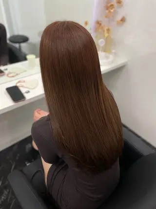 ロング カラー Blue所属・韓国ヘア🇰🇷 りさのヘアスタイル