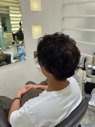 カラー 縮毛矯正/艶髪/ チホリのヘアスタイル