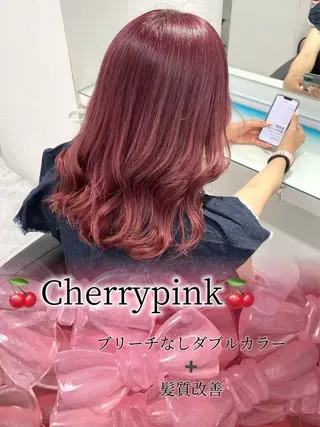 カラー 🎀暖色girly ‎🎀せしる‎🎀のヘアスタイル