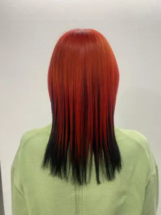 セミロング カラー ✴︎ヒラガカナ✴︎ ECLAT HAIRのヘアスタイル