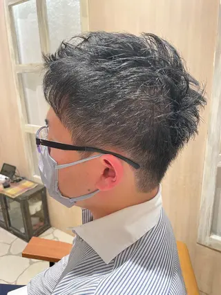 メンズ 韓国風レイヤーカット 🇰🇷❕モカのヘアスタイル