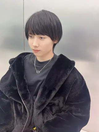 カラー メンズ 大阪韓国メンズ特化 LUNAのヘアスタイル