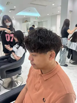 パーマ メンズ 🐺メンズパーマ マッシュ　あさひ🐺のヘアスタイル
