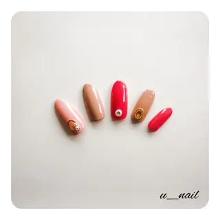 ネイル u_nail所属・u Sayuriのネイルデザイン