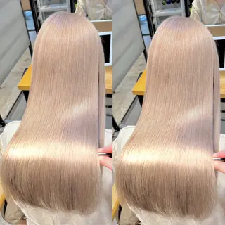 ロング カラー 新宿/髪質改善/ 縮毛矯正/松永ゆいのヘアスタイル