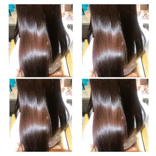 カラー 髪質改善艶髪 ℍ𝔸ℝ𝕌𝕂𝔸のヘアスタイル