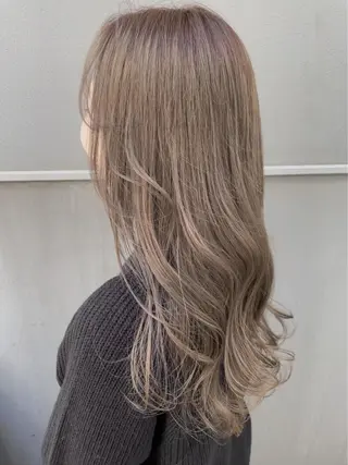 ロング カラー ヘアアレンジ HACCH （ハッチ）所属・🪼ボブ/ハイトーン /髪質改善🪼のヘアスタイル