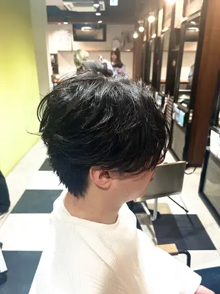 ミディアム パーマ メンズ 🎧メンズパーマ特化 /RUI🎧のヘアスタイル