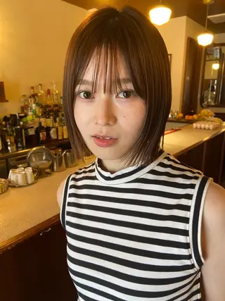 ショート カラー 代官山所属・代官山 ボブのヘアスタイル