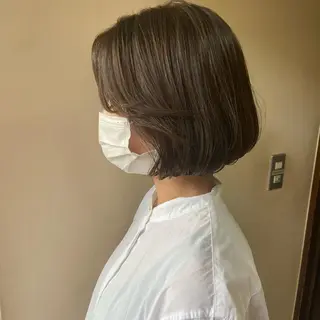 ショート カラー ヘアアレンジ AIRFLOW所属・韓国ヘア ユイカのヘアスタイル