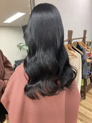 ロング カラー nono/パーマ /顔まわりカット🐈のヘアスタイル