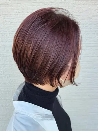 ショート Rina/ガーリー/ 透明感カラー🪄♡のヘアスタイル