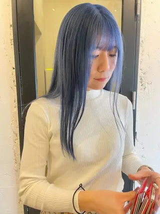 ロング カラー hisano / ハイトーン・透明感のヘアスタイル