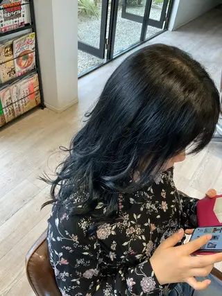 セミロング 🌿ストレート🌿 髪質改善☘️シュウヤのヘアスタイル